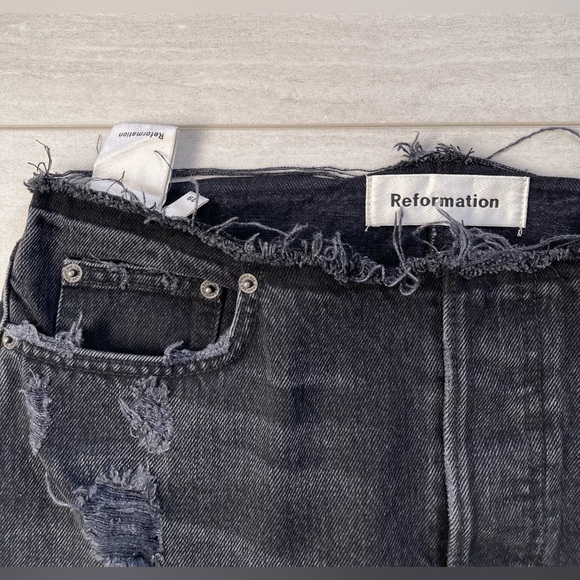 REFORMATION WESTIN MINI SKIRT - Picture 5 of 6